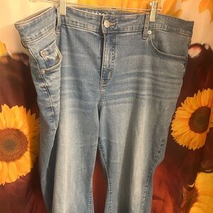 Torrid Perfect Mid-Rise Super Flare Jean